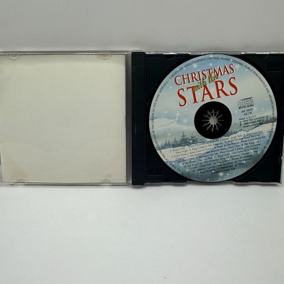 Christmas With The Stars CD Bing Crosby Ella Fitzgerald Nat King Cole 1999 Holid - Picture 4 of 4